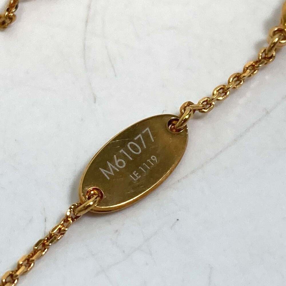 LOUIS VUITTON Gold Necklace - Picture 8 of 12